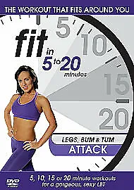 £1.98 • Buy Fit In 5 To 20 Minutes: Legs Bum And Tum Attack DVD (2011) Cert E Amazing Value