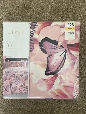 £12.99 • Buy New NEXT LIPSY Camilla Single Girls Womens Butterfly Duvet Cover Bed Set