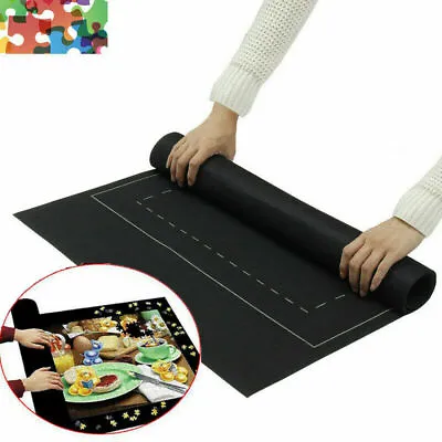 £8.39 • Buy UK 1000-1500 Piece Puzzle Mates Jumbo Jigsaw Board Roll Up Storage Mat Case Game