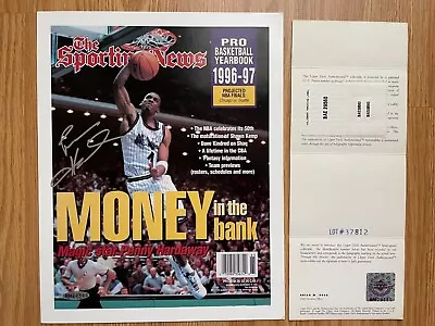 NBA Anfernee Hardaway Signed Photo UDA  Money In The Bank  Penny Hardaway • $99.99