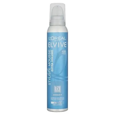 £6.51 • Buy L'Oreal Elvive Stylise Extra Volume Firm Styling Mousse 200ml