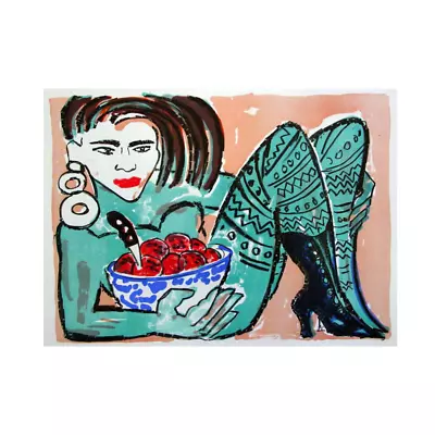 BACH Elvira - OT Lying Down With Shoe - Signed In Plate And Numbered + COA • $73.45