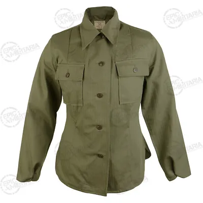 £40.95 • Buy US HBT OD7 Womens Shirt - 100% Cotton American Olive Drab Military Army Uniform