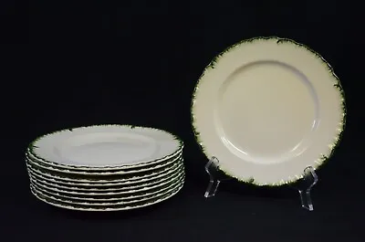 Vintage Wedgwood China WILLIAMSBURG Green Shell Edge SALAD PLATE Mint Cond (KMT) • $39