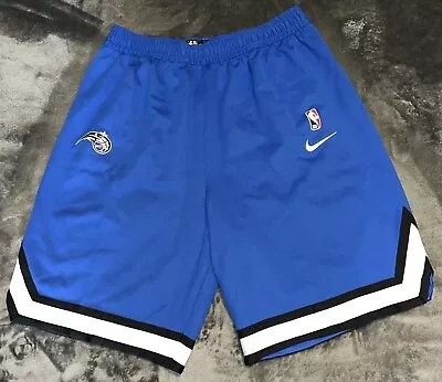 XL TALL Nike NBA Orlando Magic Player Issued Shorts Blue • $90