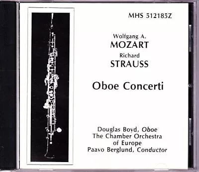 MOZART / R. STRAUSS CD Obie Concerti - Musical Heritage Society MHS 512185Z • $10.75