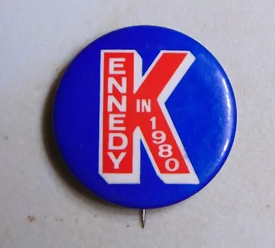 Ted Kennedy 1980 Campaign Pin Button Political • $2.25