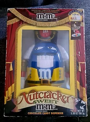 £16.80 • Buy M&M's Blue Holiday Nutcracker Sweet Chocolate Candy Dispenser Collectible