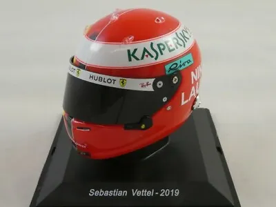 Spark Helmet Sebastian Vettel Ferrari F1 Gp Monaco 2019 Lauda Tribute 1/5 • $41.56
