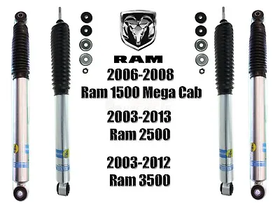 Bilstein B8 5100 Front Rear Shocks For 06-08 Ram 1500 03-13 2500/3500 4WD Trucks • $351.73