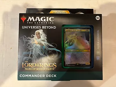 Elven Council Lord Of The Rings Tales Of Middle-Earth Commander Deck Magic MTG • $39.99