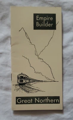 $15.99 • Buy 1930s Great Northern Railway Empire Builder Brochure 