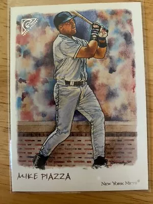 2002 Topps Gallery Mike Piazza #25 HOF Mets • $2