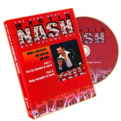 Very Best Of Martin Nash Volume 1 By L&L Publishing - DVD • $29.06
