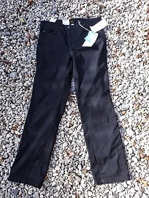 Women’s MAC Jeans Black Dream Skinny Size 16 L 30 Brand New • £25