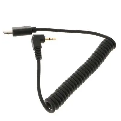 $15.74 • Buy Coiled 2.5mm To S2 Camera Remote Shutter Cable For Sony A6000 HX300 A7R A9