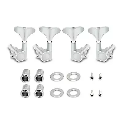 4 X Tuning Pegs(2R2L) Guitar Tuners Closed Gear Machine Heads For Ibanez Bass D • $17.33