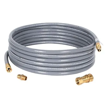 GGC 24 Feet 1/2 Inch ID Natural Gas Hose With Quick Disconnect Connect Fittin... • $94.49