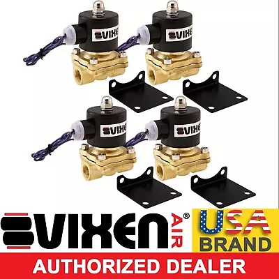 3/8 Npt High Flow Electric Air Valve Solenoid Suspension/air Ride/slam 2 Corners • $127.18