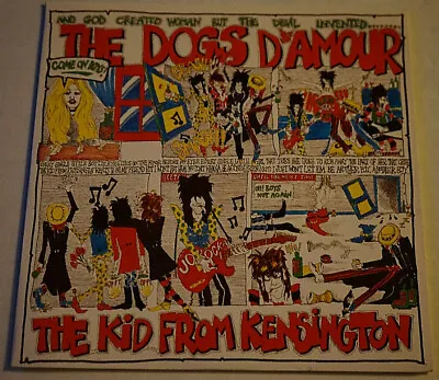 The Dogs D'Amour – The Kid From Kensington 7  Record 1988 Nm/Nm Out Of Print  • $25