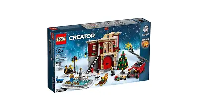 LEGO 10263 Creator Winter Village Fire Station - Brand New In Box - Free Gift! • $284.53