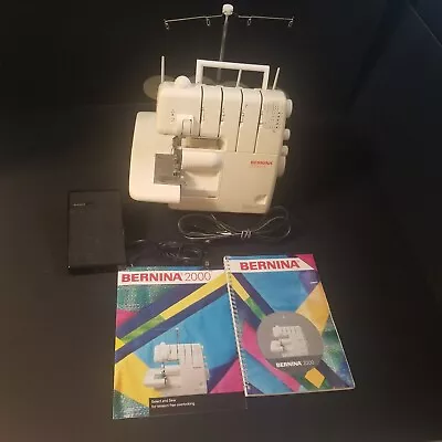$449.99 • Buy Bernina 2000de Serger With Manuals