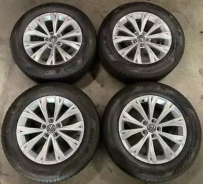 2019 Volkswagen Vw Tiguan Factory 17 Wheels Tires Rims Oem 70038 Take Offs • $960