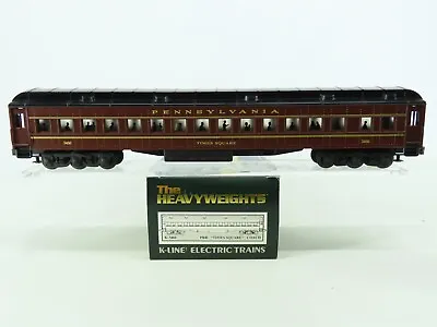 O Gauge 3-Rail K-Line K-3466 PRR Heavyweight Coach Passenger  Times Square  • $49.95