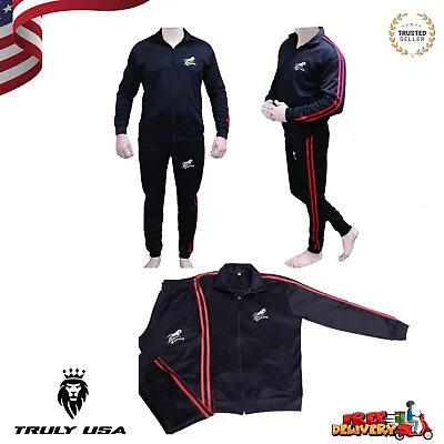 Mustang 2-Piece Full Tracksuit Jogging GYM Track Jacket Track Pants XL Size • $55.60