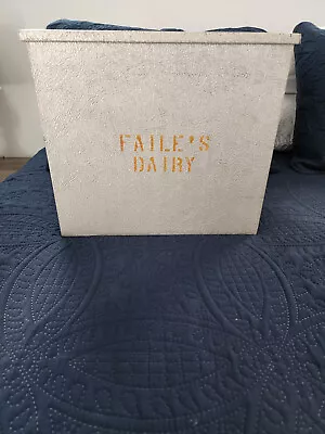 Vintage Insulated Galvanized Milk Box - Stamped: Faile's Dairy • $50