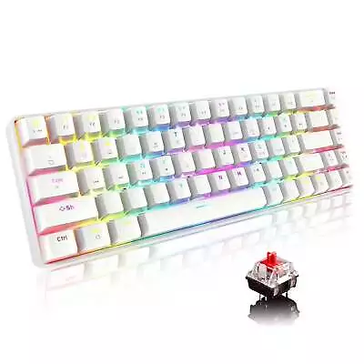 68 Keys Wired 60% Mechanical Gaming Keyboard With RGB Backlit For PC/MAC/Gamer • $34.99