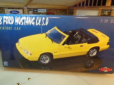 1/18 GMP 1993 Ford Mustang LX 5.0 Convertible 1 Of 1750 Yellow • $250