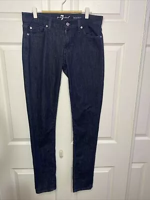 7 For All Mankind Blue Jeans - Women's Size 28 - Low Rise Stretch Roxanne B8 • $18