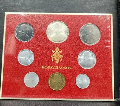 1968 Uncirculated Coin Set The Vatican #1229 • $40