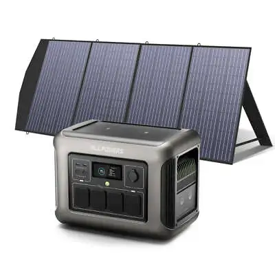 ALLPOWER Solar Generator Kit Power Station 1800W （Peak）200W-600W Solar Panel • $587.51