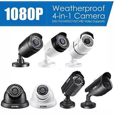 ZOSI 1080P CCTV Bullet Camera 4in1 3000TVL Home Security Surveillance System 2MP • $24.99