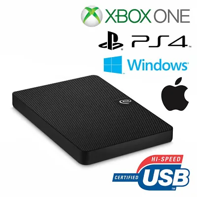 Seagate 2TB High Speed USB 3.0 Portable HDD Hard Drive For Mac PC PS4 Xbox One • $179.90