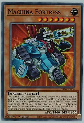 YuGiOh Machina Fortress SR10-EN004 Common 1st Edition • $1.23