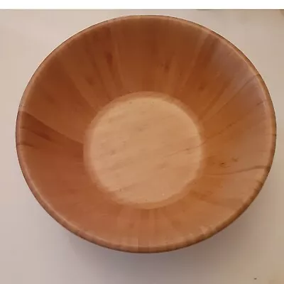 Pampered Chef Bamboo Salad Bowl • $20.50