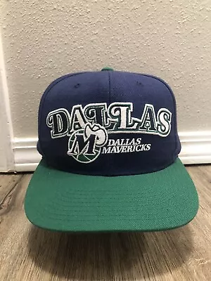 Dallas Mavericks Mitchell Ness Old Logo SnapBack Hat Adjustable OSFM • $22.50