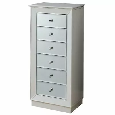 Bowery Hill Jewelry Armoire In White • $396.99