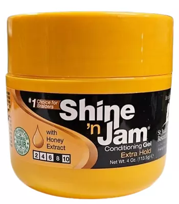 Ampro Pro Style Shine N Jam Conditioning Gel Extra Hold (4 Oz/ 113.5g) • £8.99