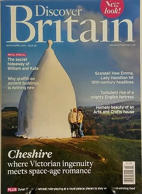 Discover Britain March April 2015 Cheshire Victorian Ingenuity FREE SHIPPING Sb • $13.95