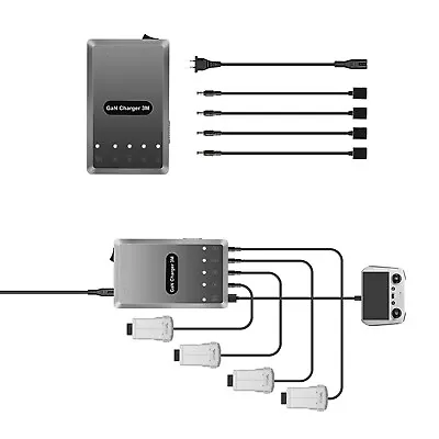 For DJI Mavic 3/3 Classic RC Drone Battery Fast Charger LED Digital Charging Hub • $55.74