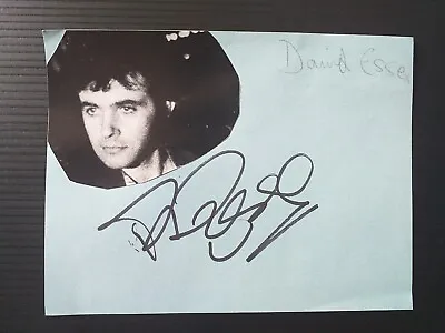 DAVID ESSEX Signed Page  From Autograph Book SUPERB ITEM  • £18