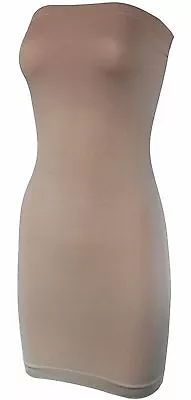 Seamless Strapless Tube Slip Dress • $13.95