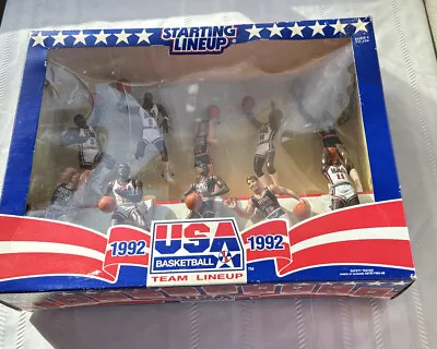 1992 Dream Team Lineup USA Olympic Basketball Figure Box Set Open Box NOS • $75