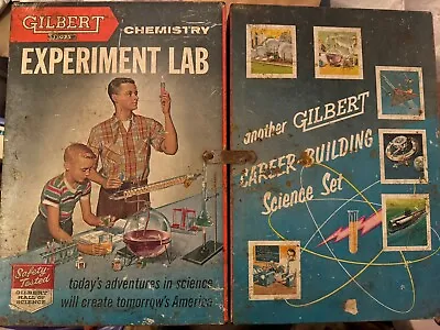 Vintage 1950's Gilbert Chemistry Experiment Lab No. 12075 * Incomplete • $49