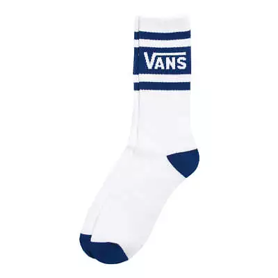 Vans - Drop V Crew Socks Blue Depths • $19