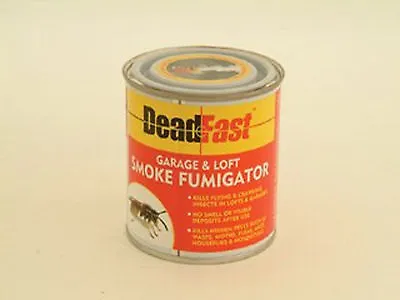 Deadfast Garage & Loft Smoke Fumigator 3.5G (Kills Wasps Moths Fleas & More) • £18.99